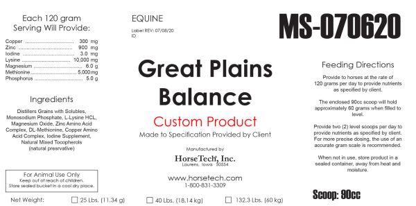 Great Plains Balance MS-070620